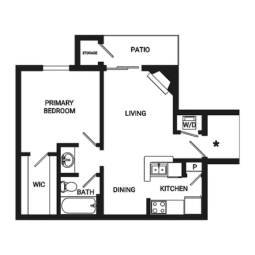 Floor plan Amber