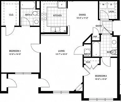 2 bedroom 2 bathroom 2 bedroom 2 bathroom