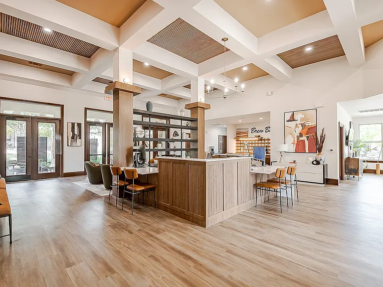 Welcoming Renovated Community Clubhouse