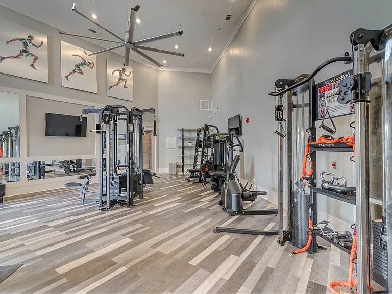 State-of-the-art fitness center