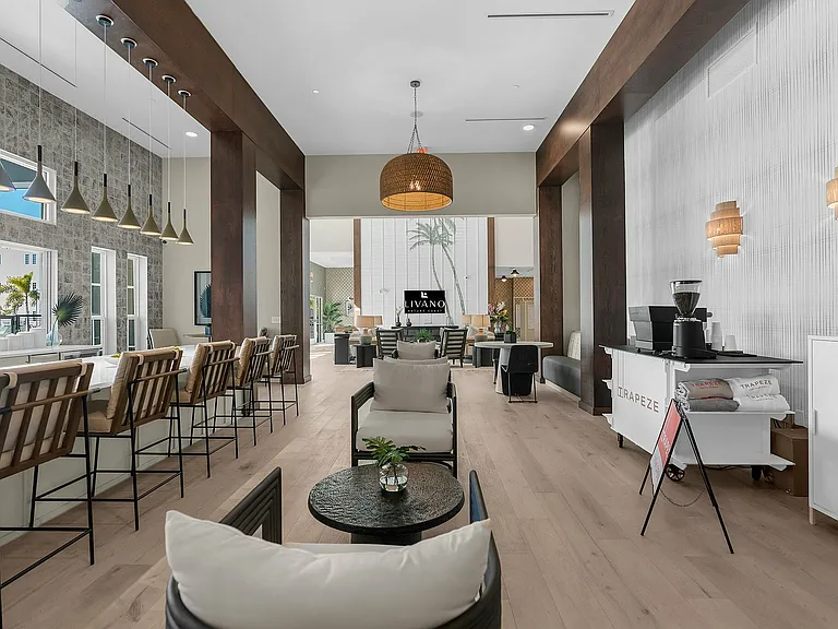 Experience elegance and relaxation in this beautifully designed lounge and dining space.