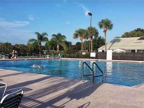 Outdoor community pool