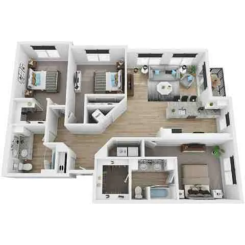Floor plan Zeppelin