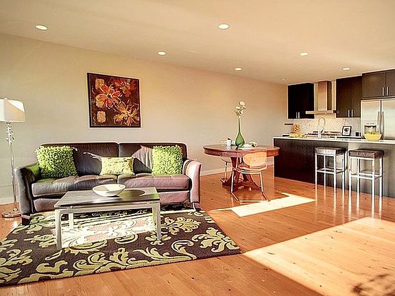 Living Room + Kitchen