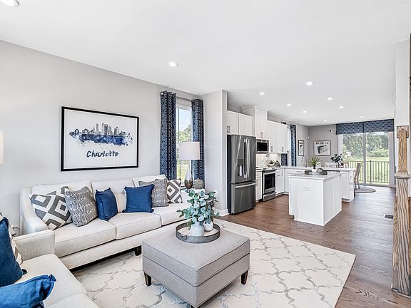 Clarendon Lower Level Entry with Rear Terrace