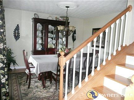 open stairs, oak treads