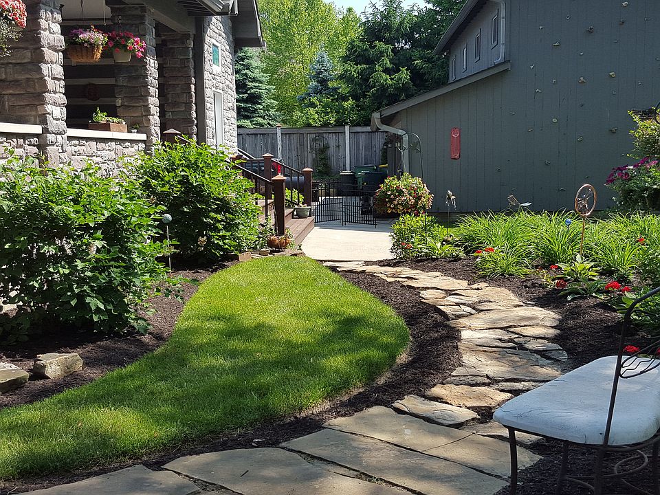 Gorgeous patio off porch