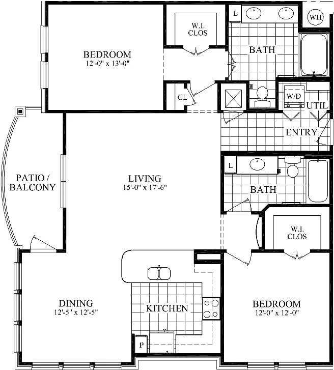 Floor plan B3 - A