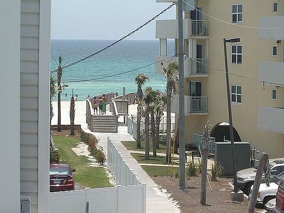 your walk to the beach