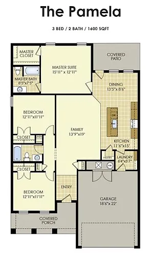 Floor plan The Pamelia