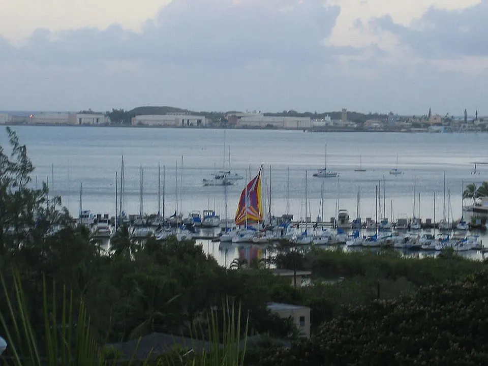 Kaneohe Bay View from Lanai 