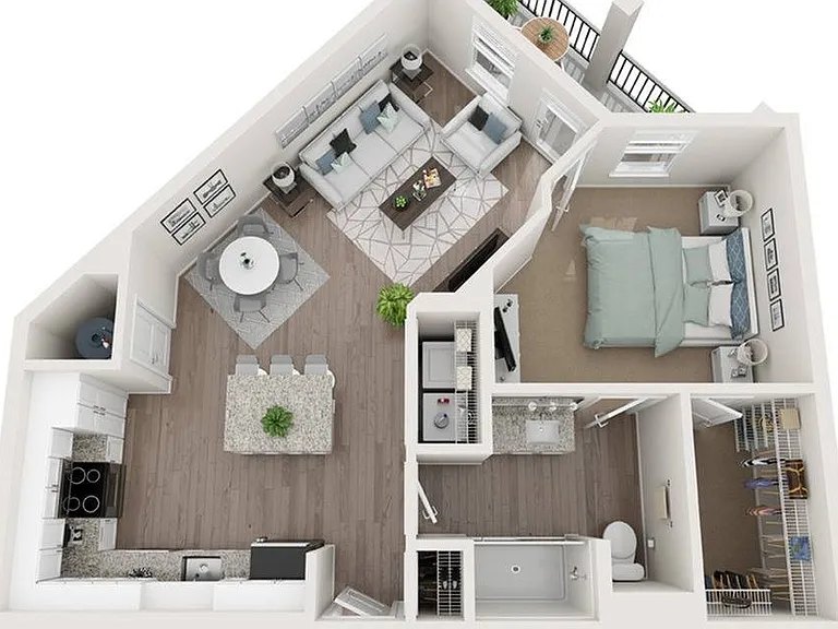 Bloom | 1x1 | 775 sq ft Bloom | 1x1 | 775 sq ft