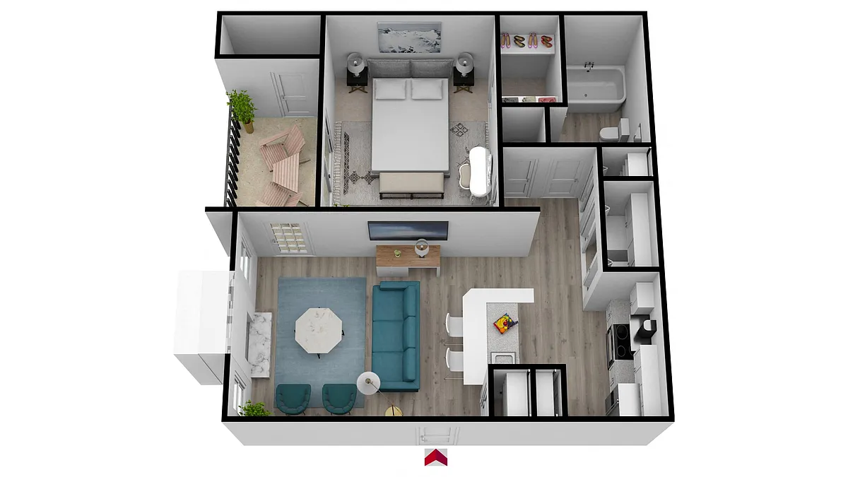 Floor plan A1