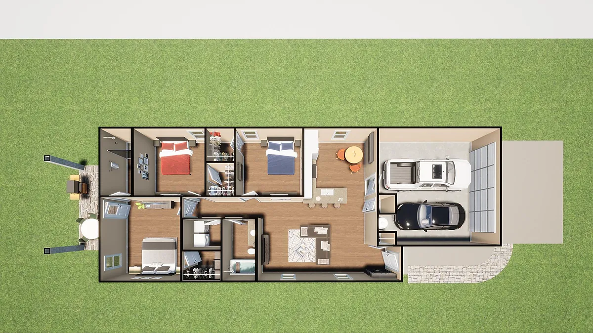 Floor plan The Kennedy