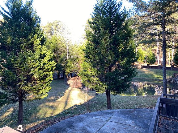 Pond view from balcony