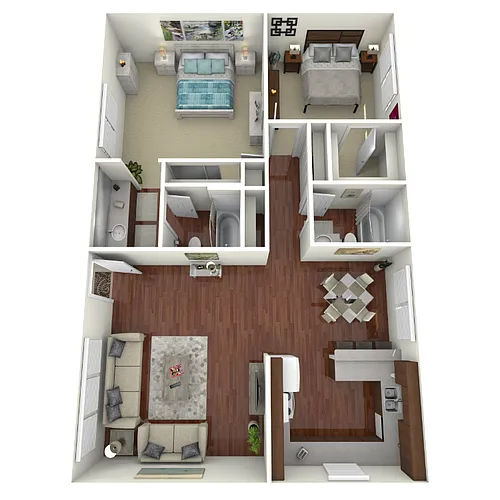 Floor plan Plan C