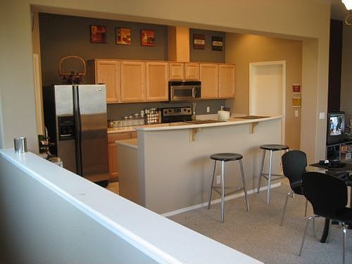Kitchen from Staircase