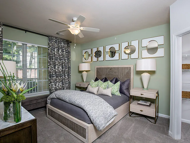 Primary Bedroom with Large Window