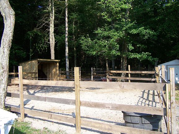 Pasture with New gravel and shelter