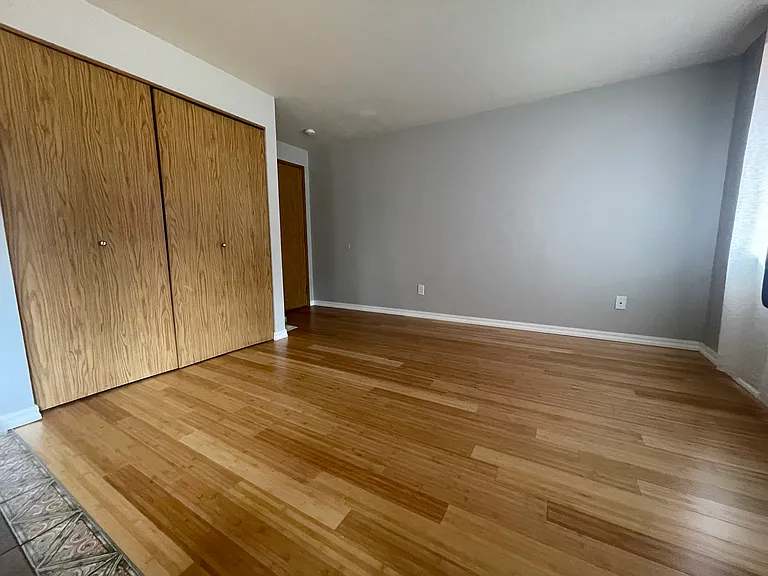 Dining room with doors to Washer/Dryer and door to the garage