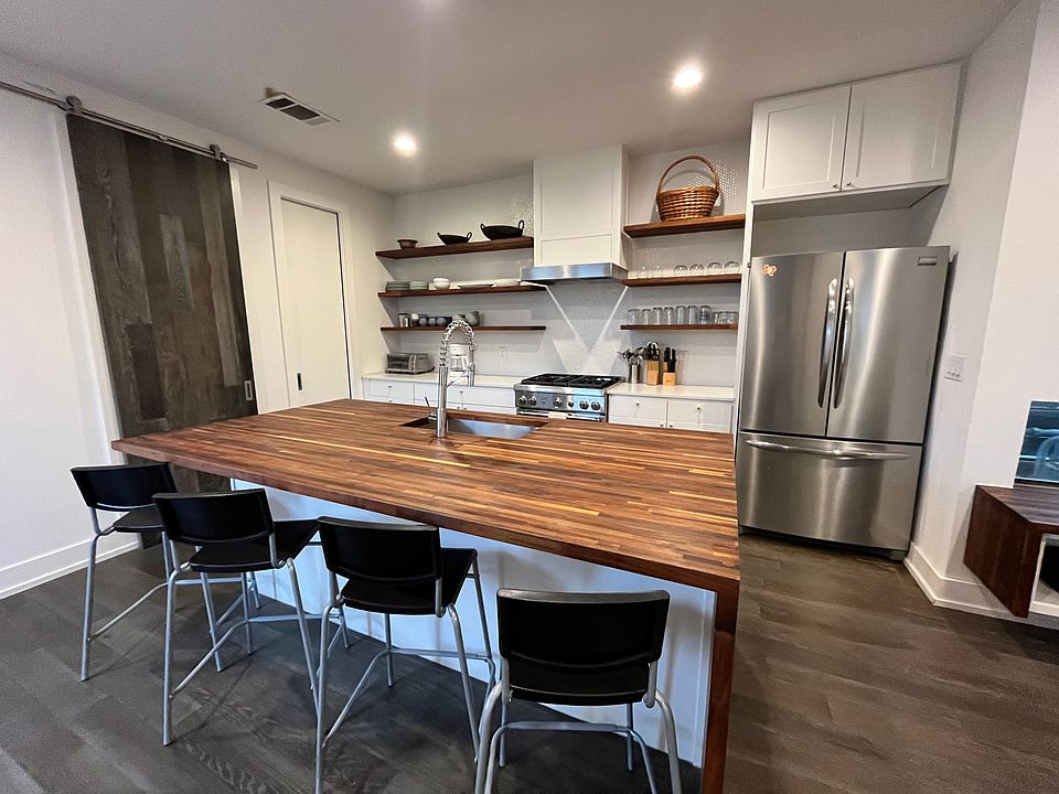 Open kitchen concept