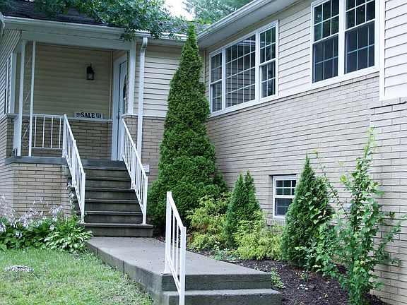 Welcoming front porch