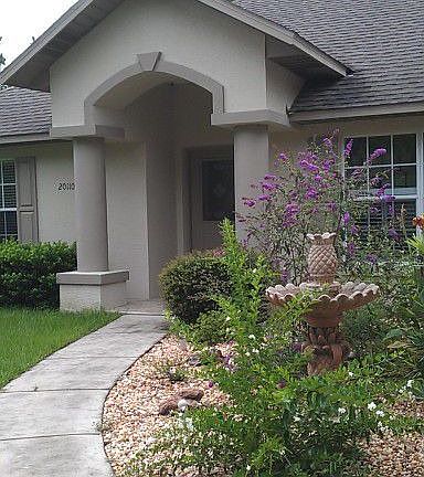 Butterfly garden entry