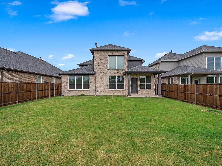 Large grassed yard