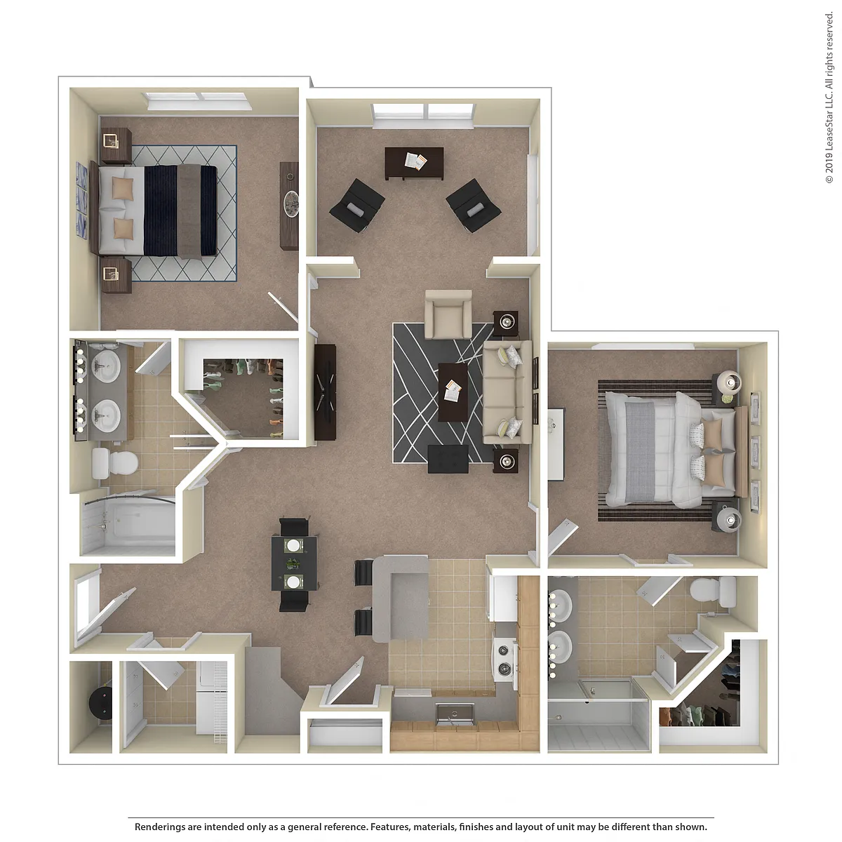 Floor plan Oak Sunroom