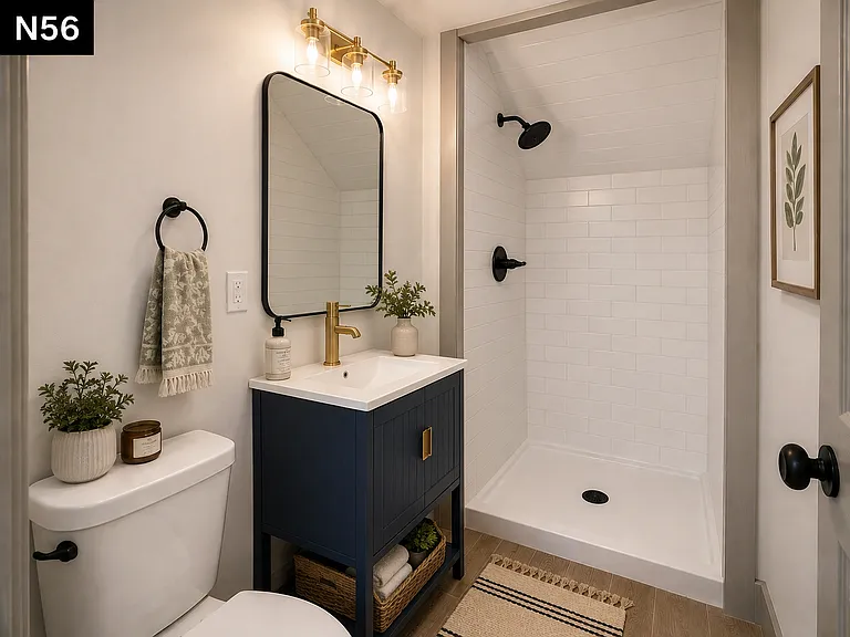 Under construction; photo is rendered using the materials selected for the remodel