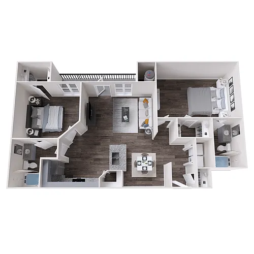 Floor plan B3 Lake Classic