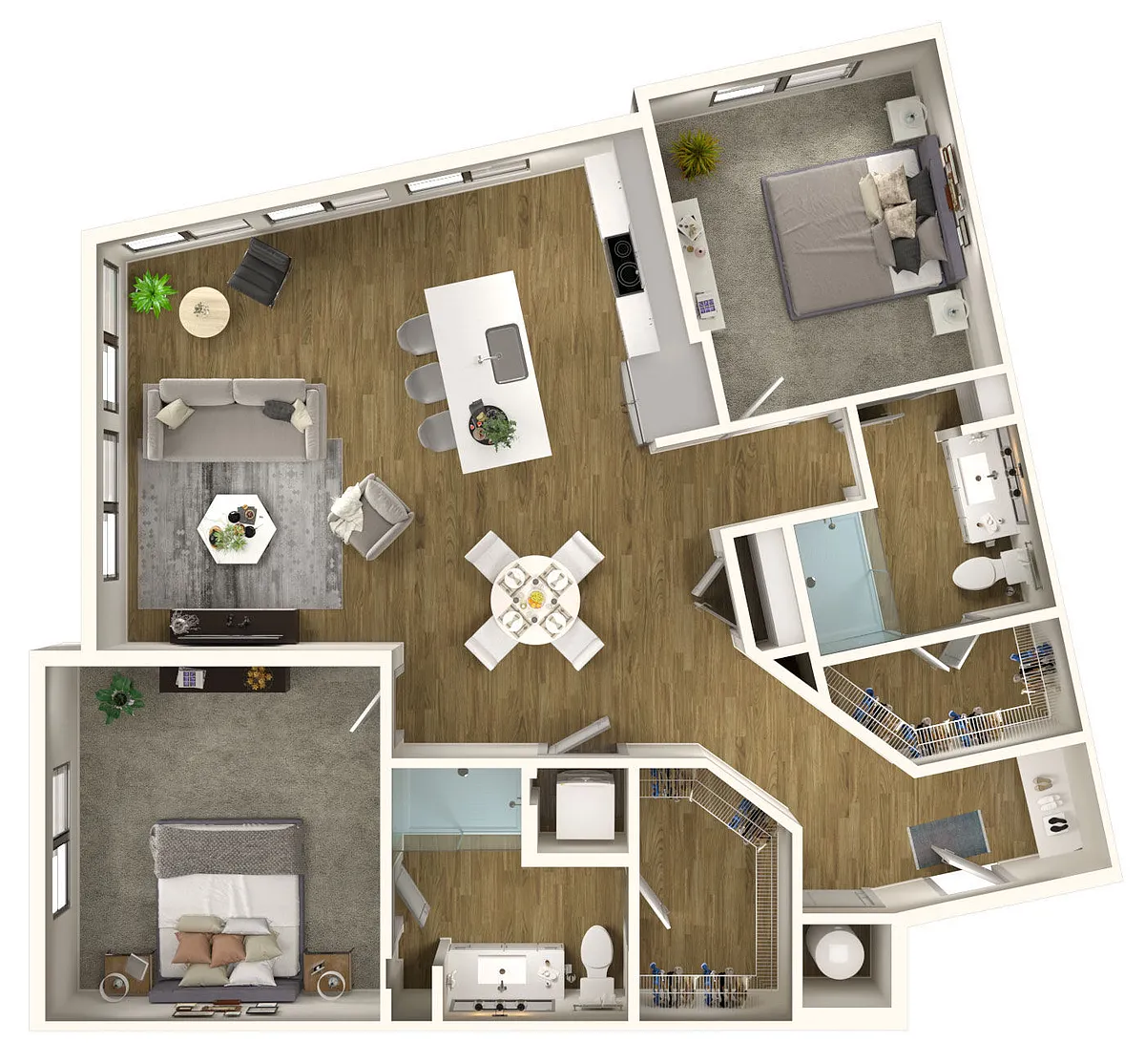 Floor plan B4
