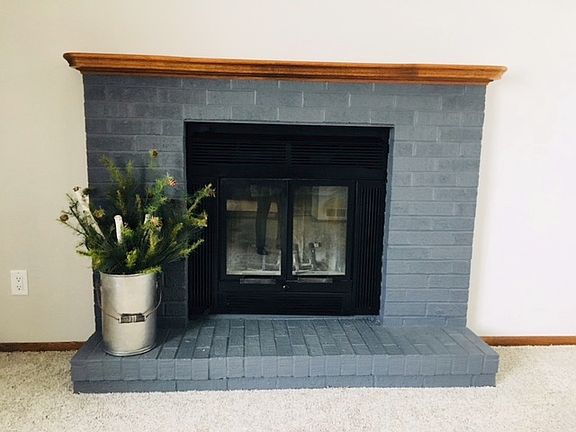 Wood-Burning Fireplace