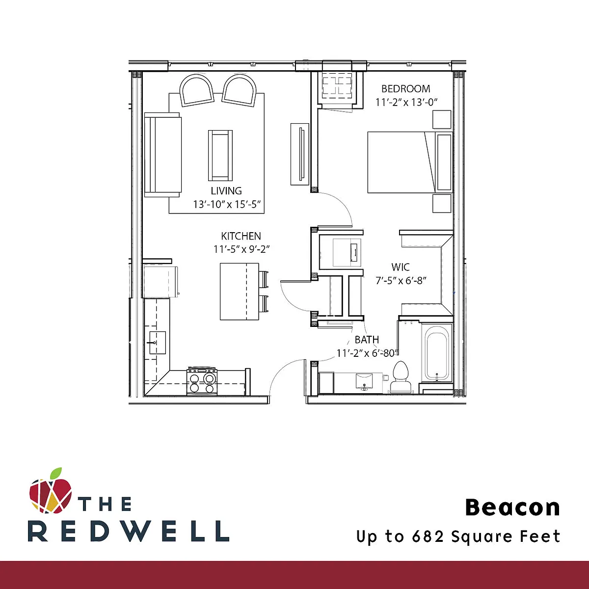Floor plan Beacon