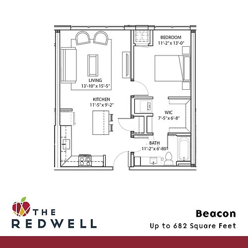 Floor plan Beacon