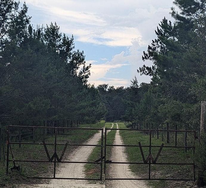 Entrance to the property.