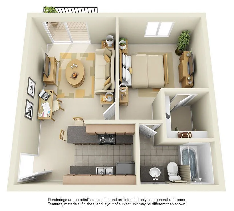 Floor plan A1