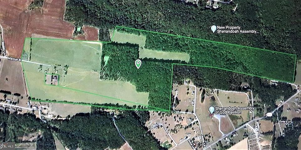 Aerial View of the Farm