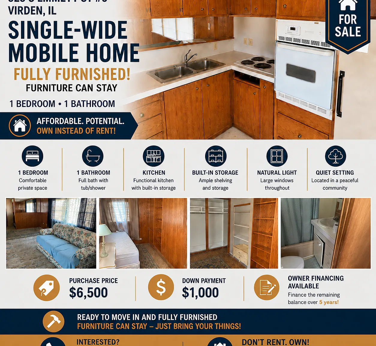 1 bed, $467 — Photo 1