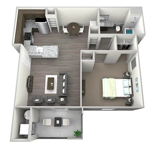 Floor plan A1A