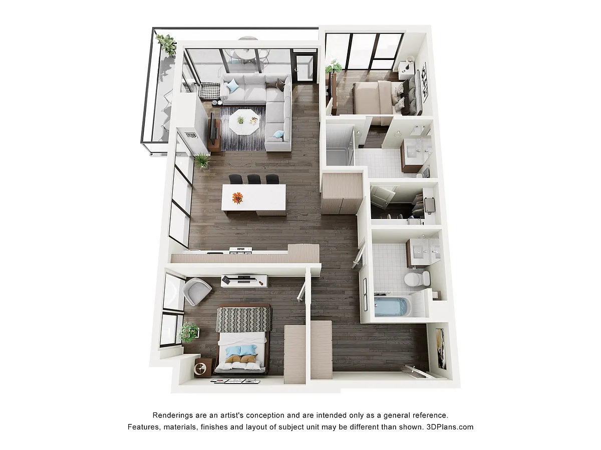 Floor plan B2