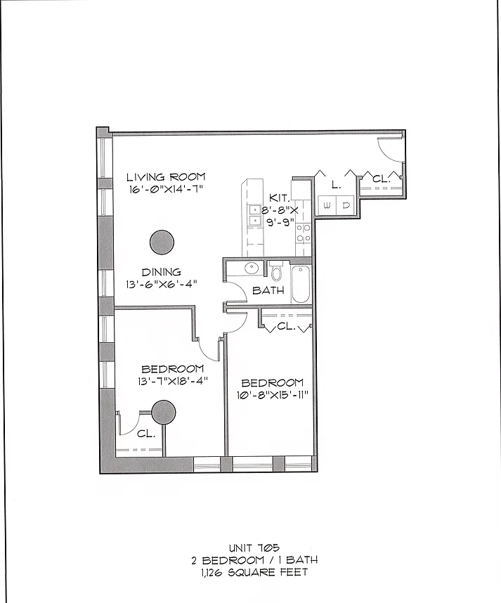 Floor plan Target 2x1