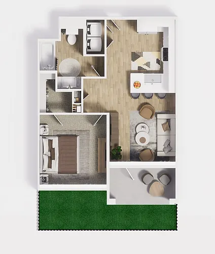 Floor plan A1 Yard