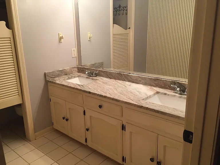 Hall Bath Double Vanities