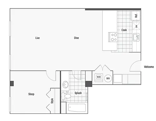 Floor plan B