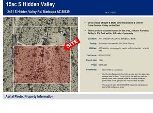 2491 S Hidden Valley Rd, Maricopa, AZ 85139