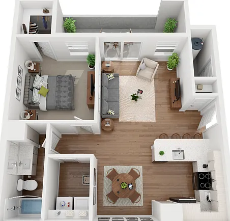 1 Bedroom | 1 Bath 1 Bedroom | 1 Bath