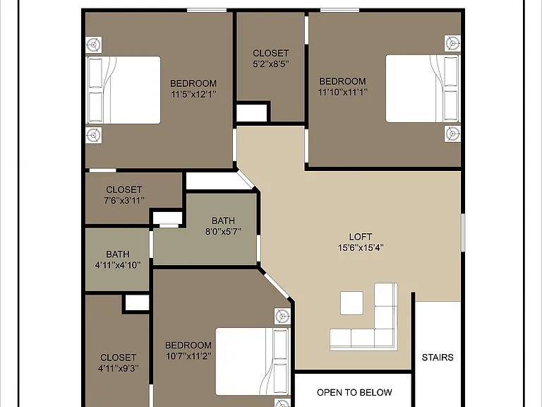 Drake III Floorplan Drake III Floorplan