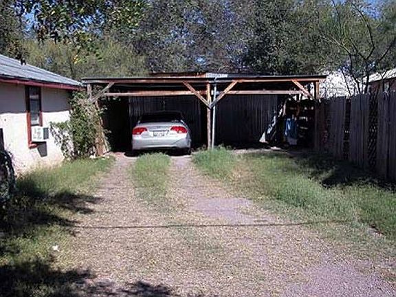 Side of house/carport