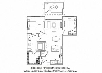 G Floorplan - Unit 2007